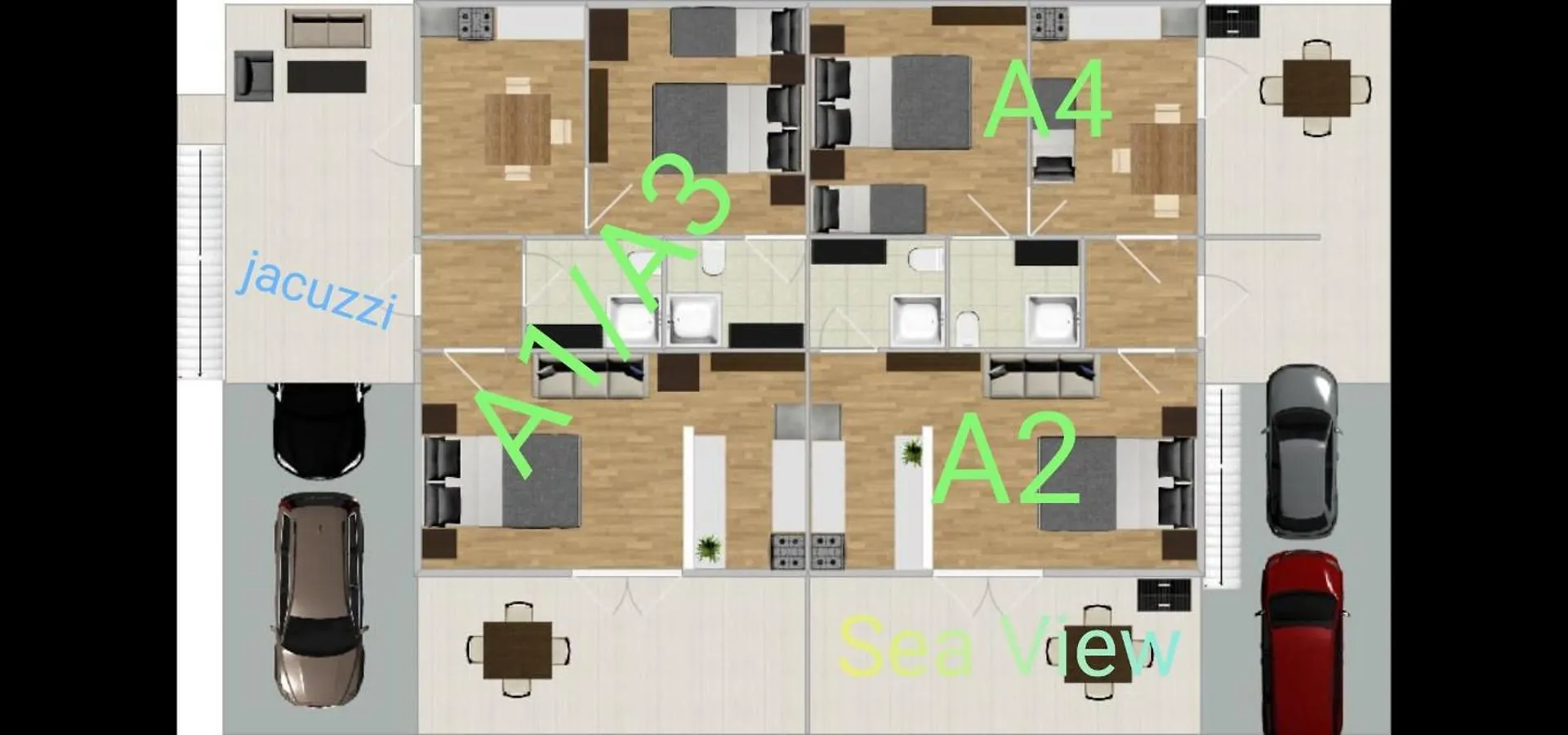 Apartments Branka- 4 Apartments In House- 1 Apartment Has Jacuzzi Vir Croatia